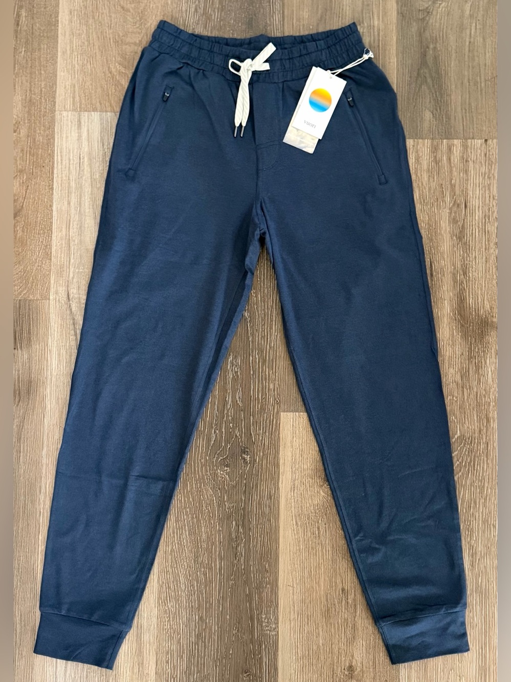 Vuori Ponto Performance Jogger Azure Heather Sz Small Athletic V438  NWT